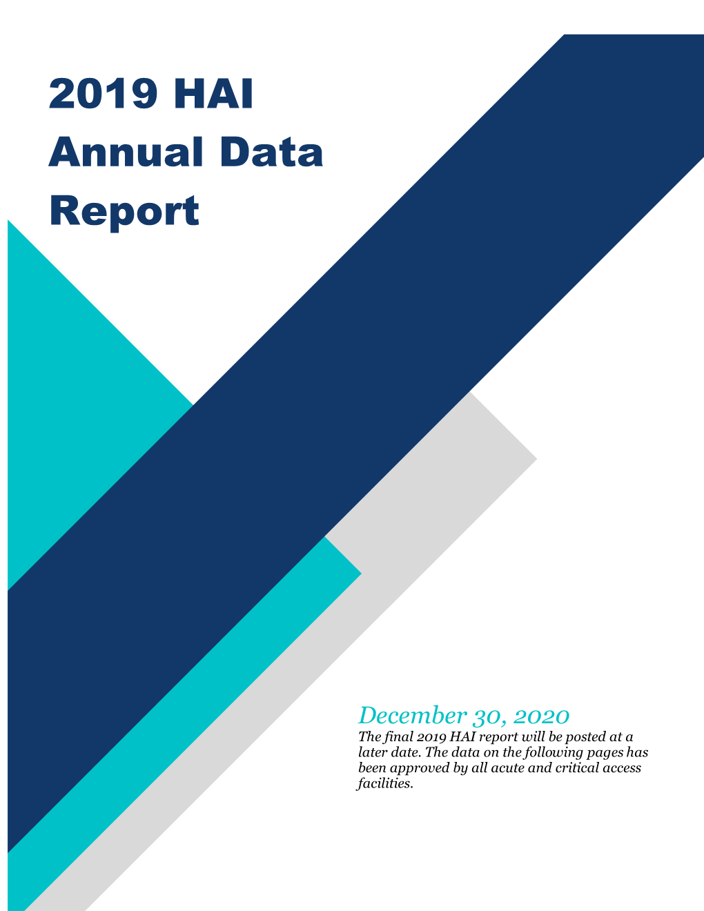 2019 HAI Annual Data Report