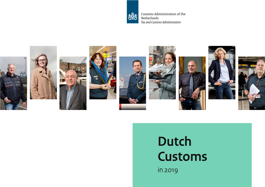 Dutch Customs in 2019 Foreword 3