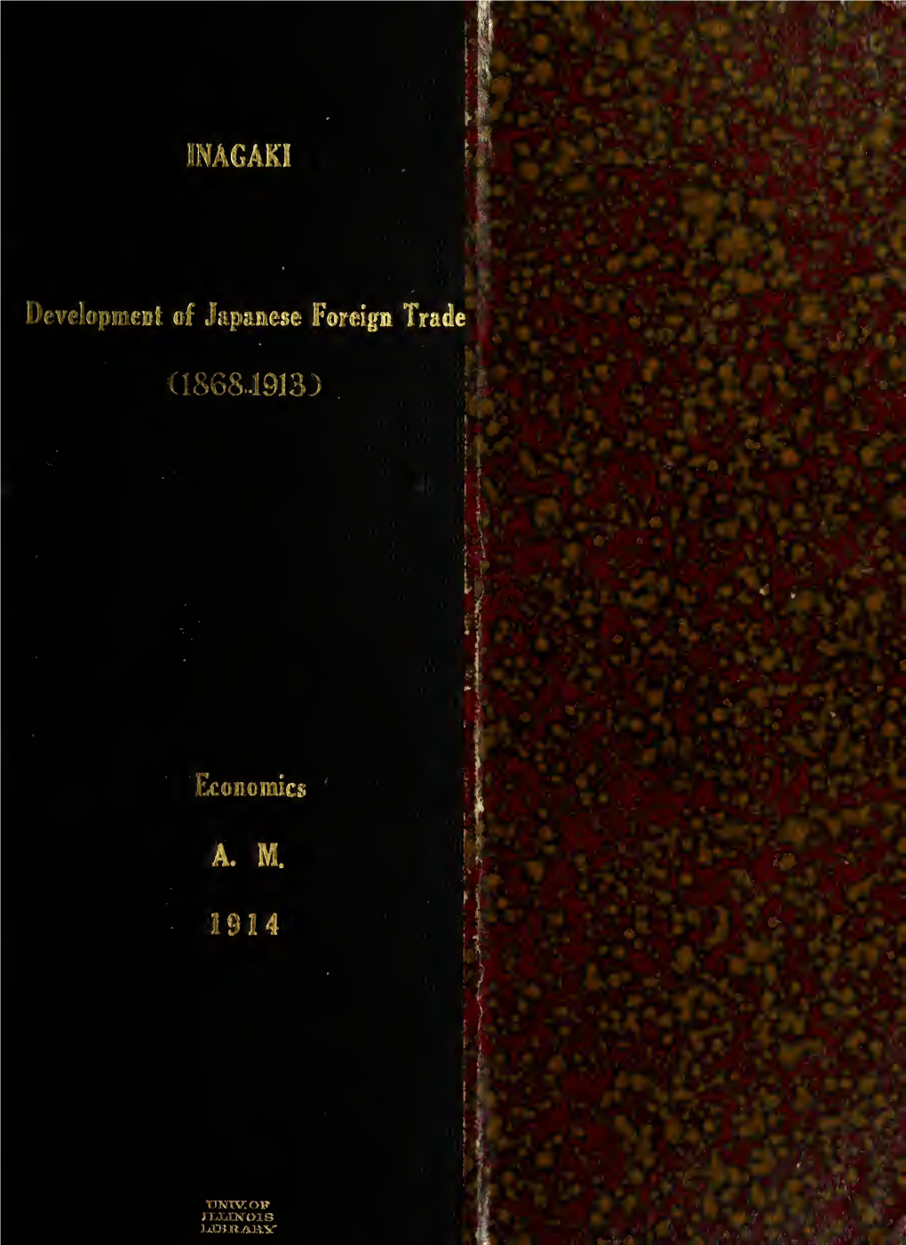 Development of Japanese Foreign Trade (1868-1913)