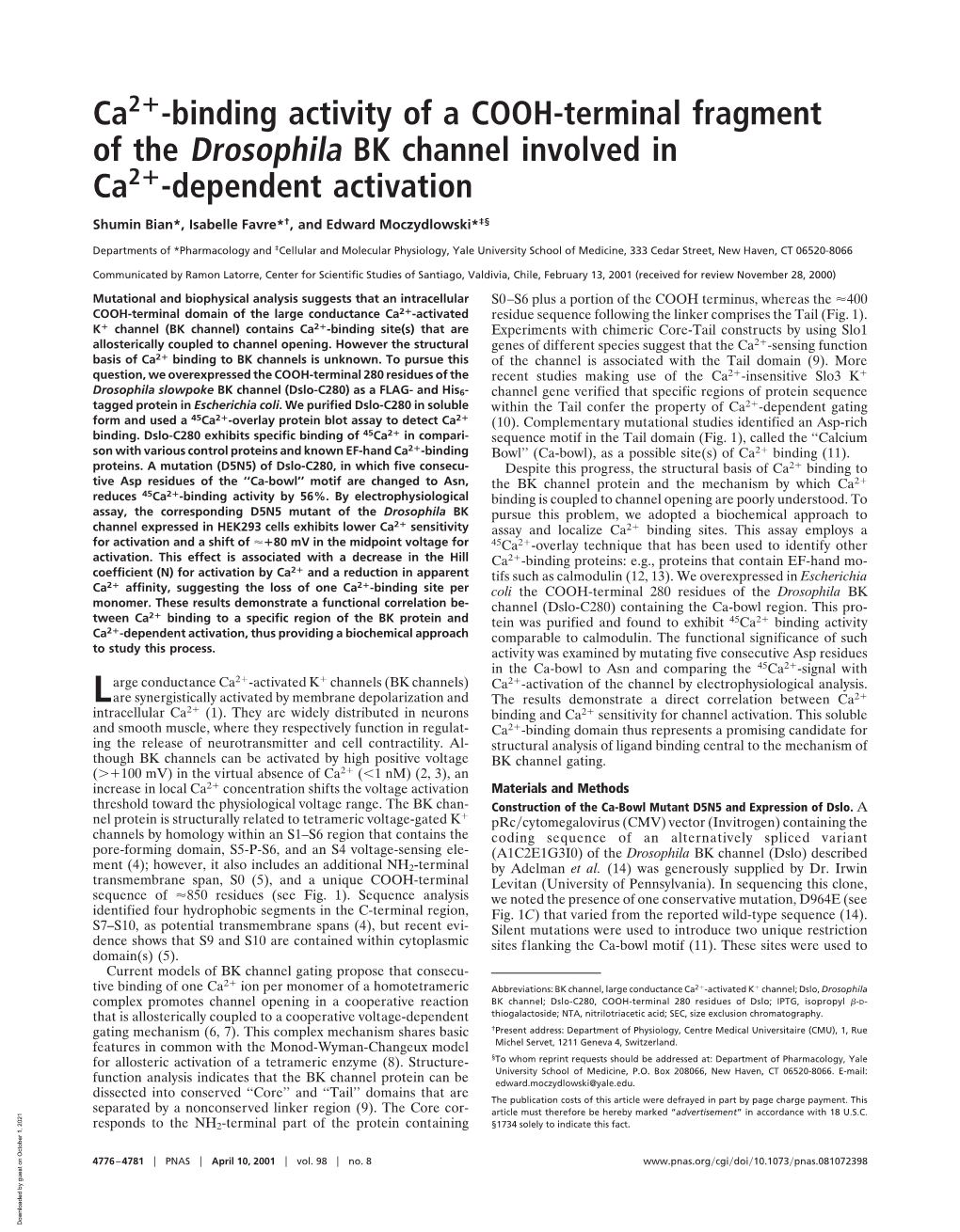 Dependent Activation