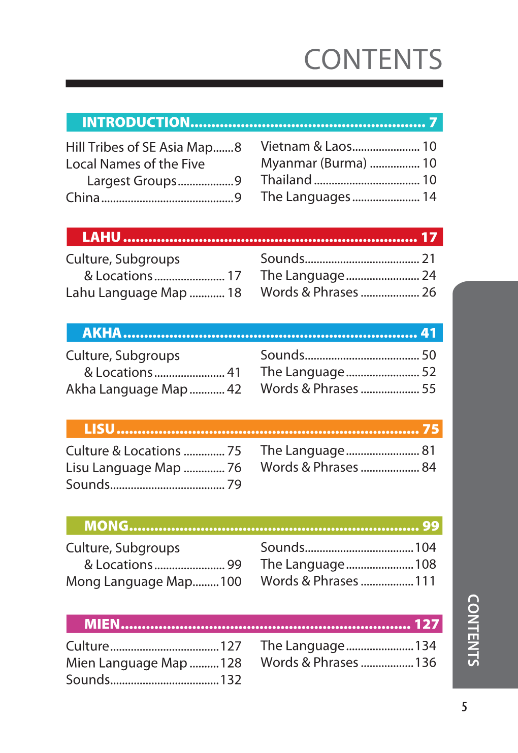 Hill Tribes Phrasebook & Dictionary 4 Preview