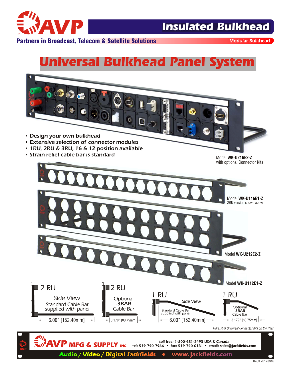 B403 20120316 AVP Universal Bulkhead.Cdr