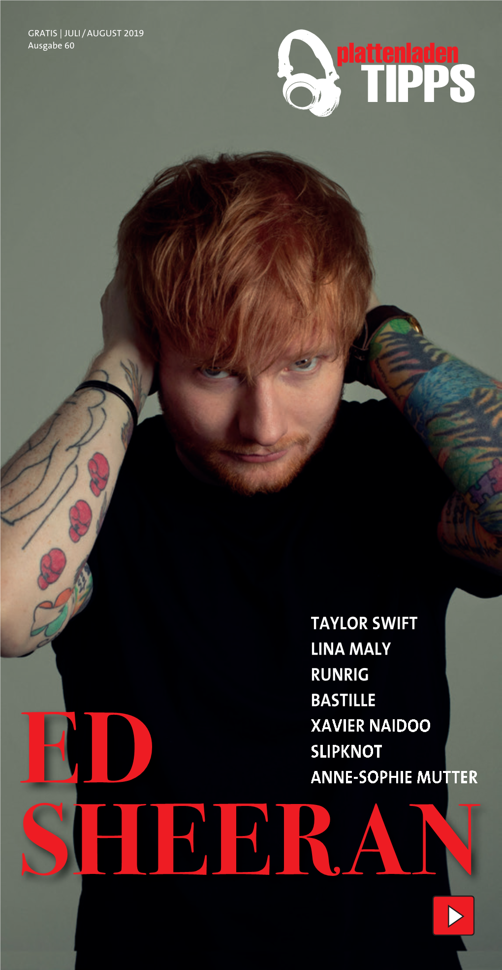 Ed Sheeran Herausgeber 04 Taylor Swift Aktiv Musik Marketing Gmbh & Co