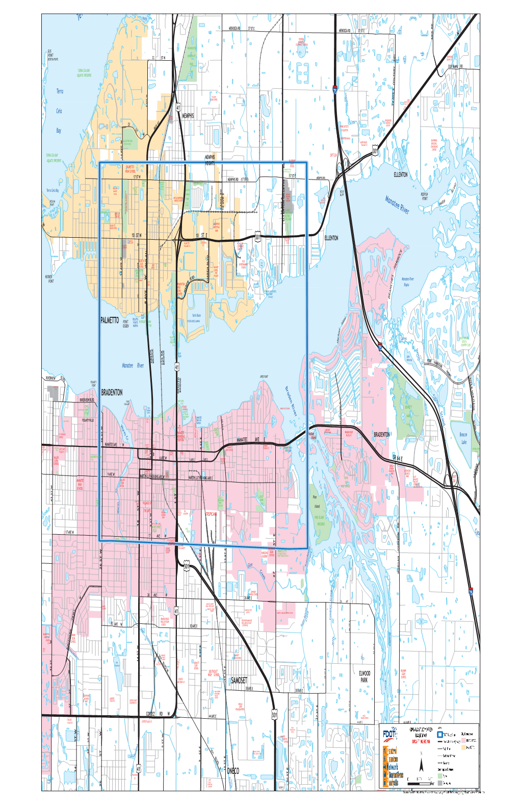 Manatee River BRADENTON SAMOSET PALMETTO ONECO