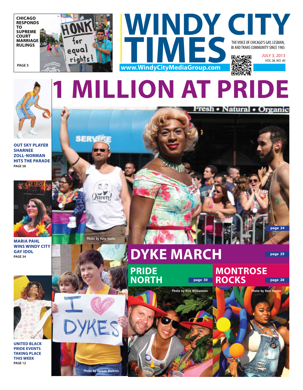 DYKE MARCH PRIDE MONTROSE NORTH Page 30 ROCKS Page 28