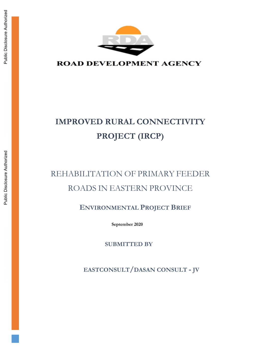 Environmental Project Brief