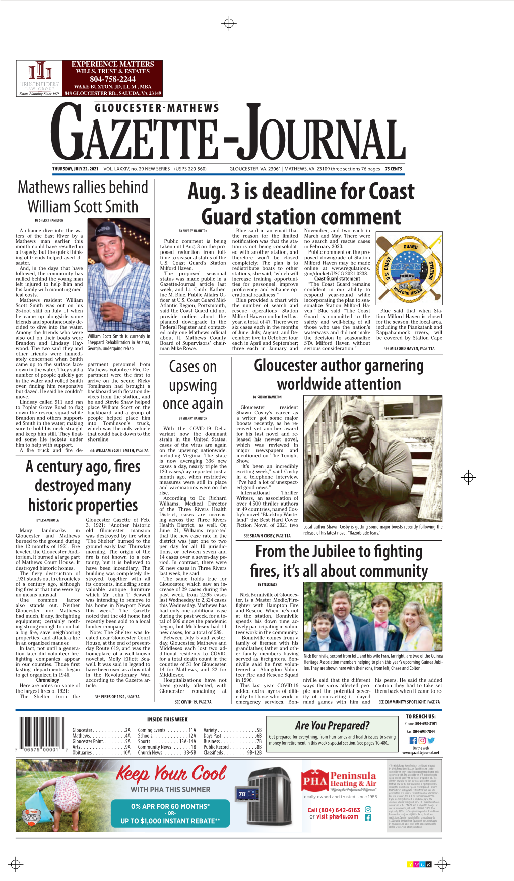 USCG Milford Haven: Our Divided? Letters to the Gazette- but from a Well-Educated, 1