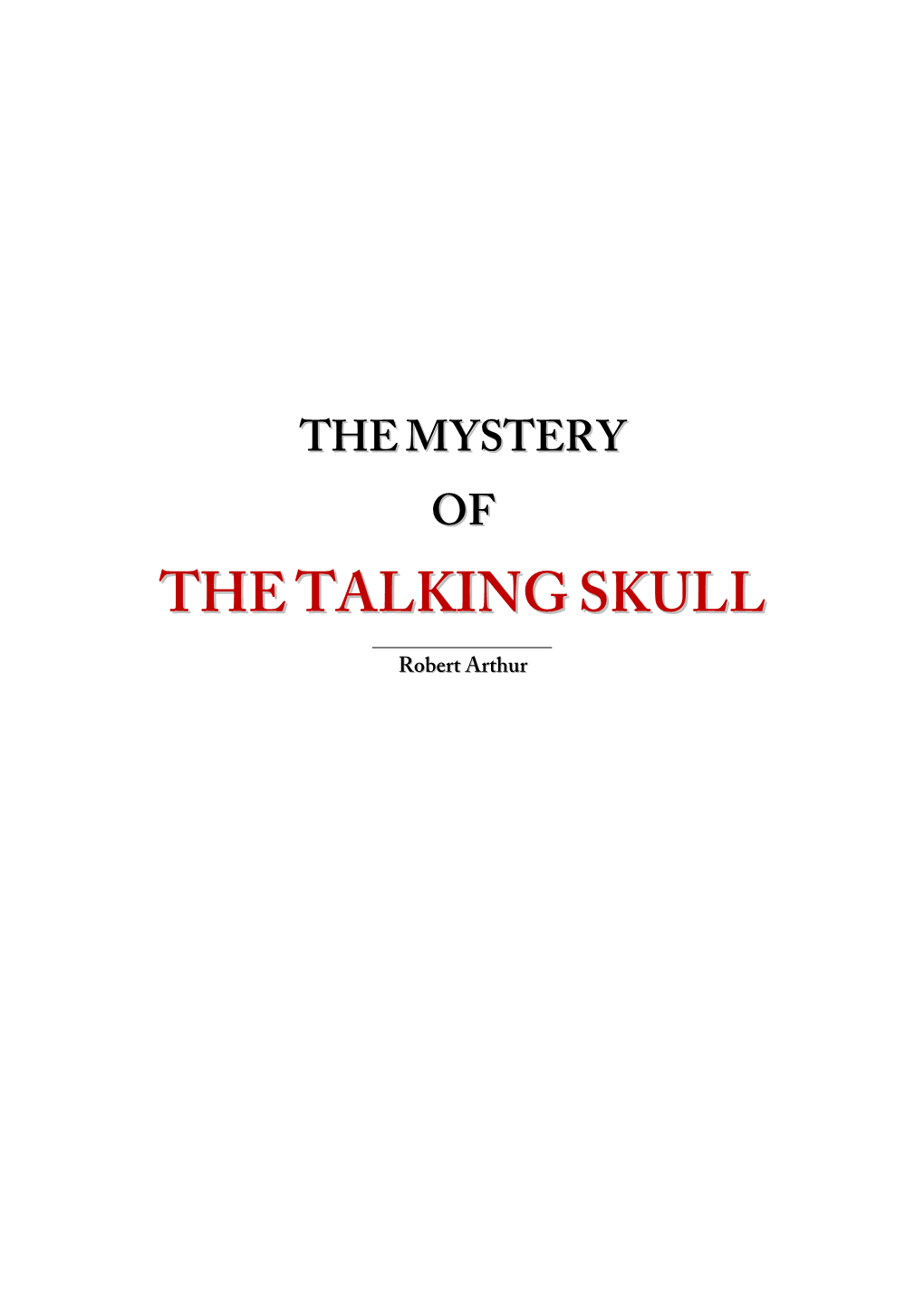 Thetalkingskull