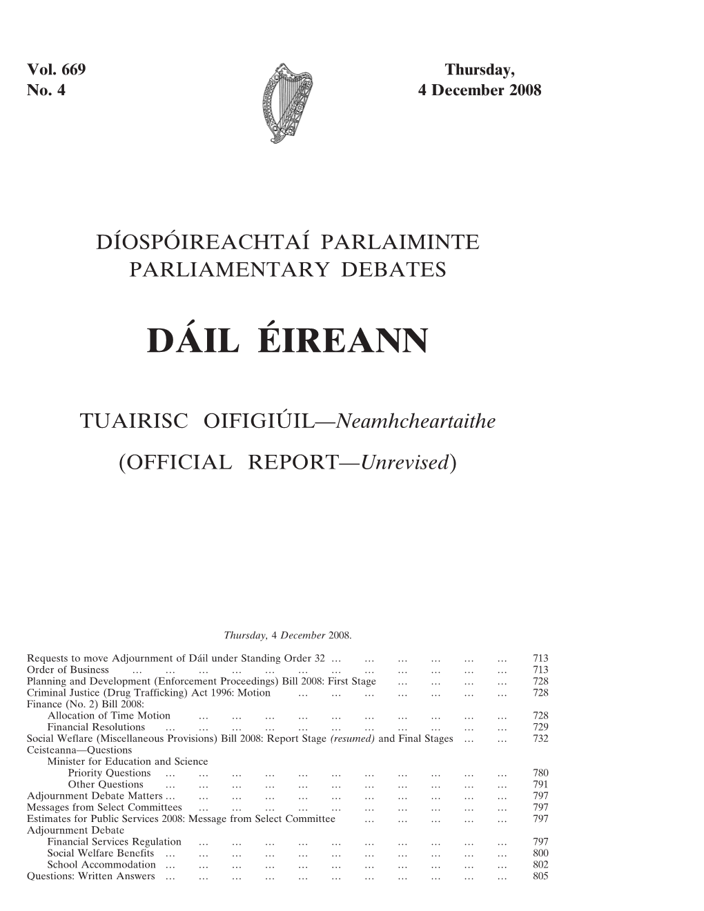 Da´Il E´Ireann