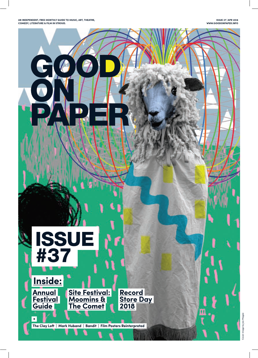 Issue 37 | Apr 2018 Comedy, Literature & Film in Stroud