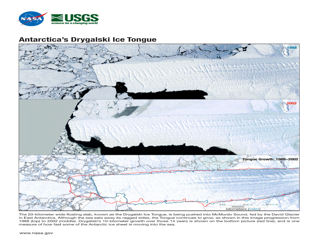 Antarctica's Drygalski Ice Tongue