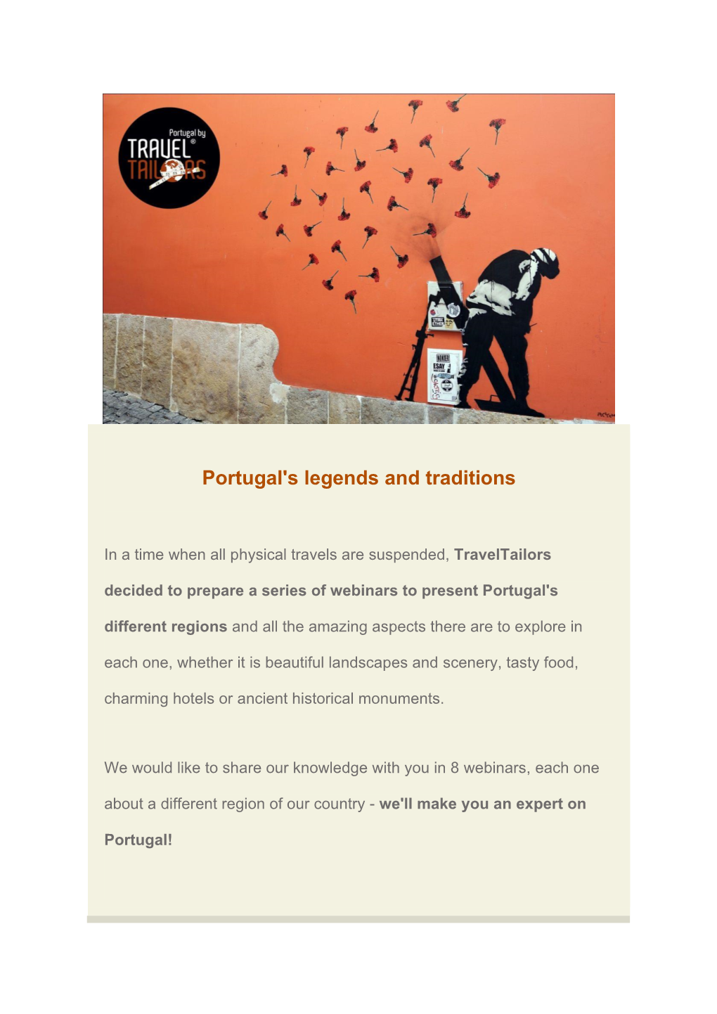 2020 Portugal's Legends and Traditions
