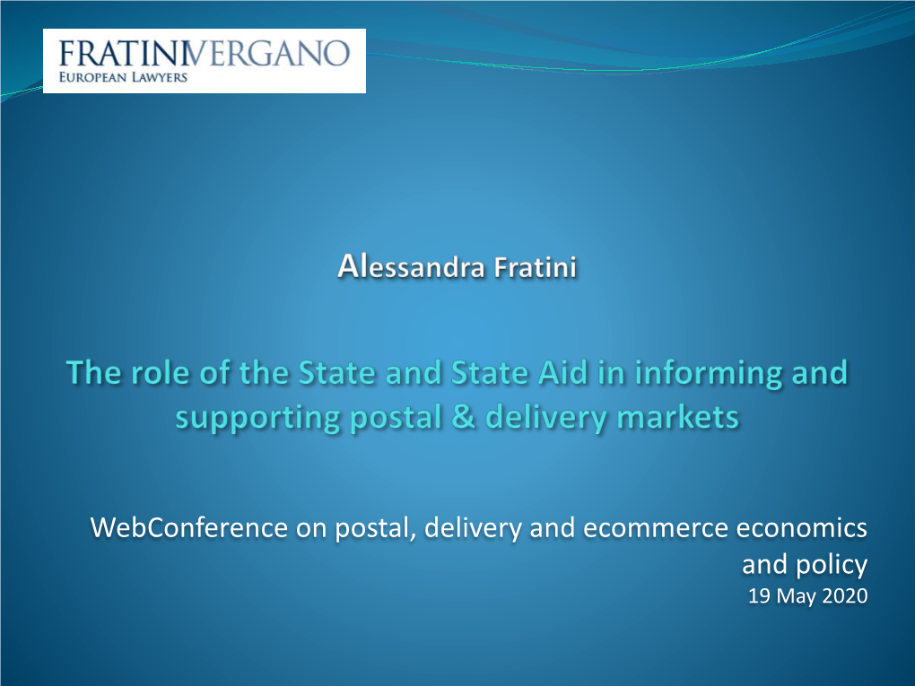 Alessandra Fratini A.Fratini@Fratinivergano.Eu