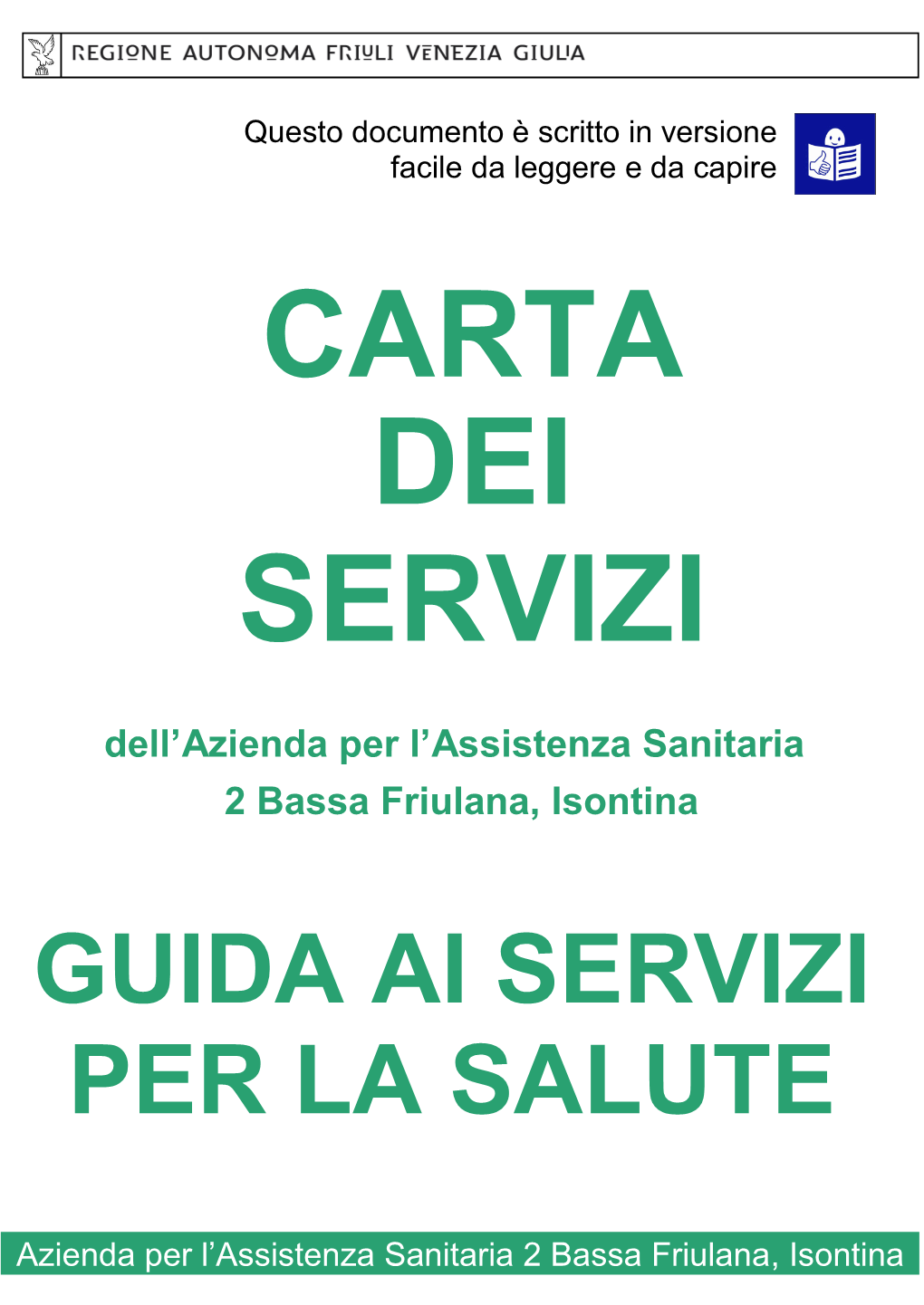 Carta Dei Servizi