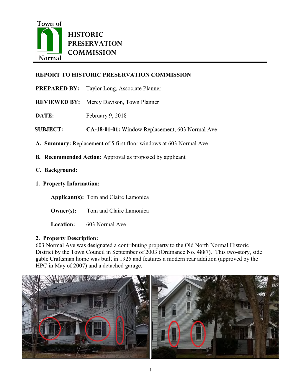 Historic Preservation Commission