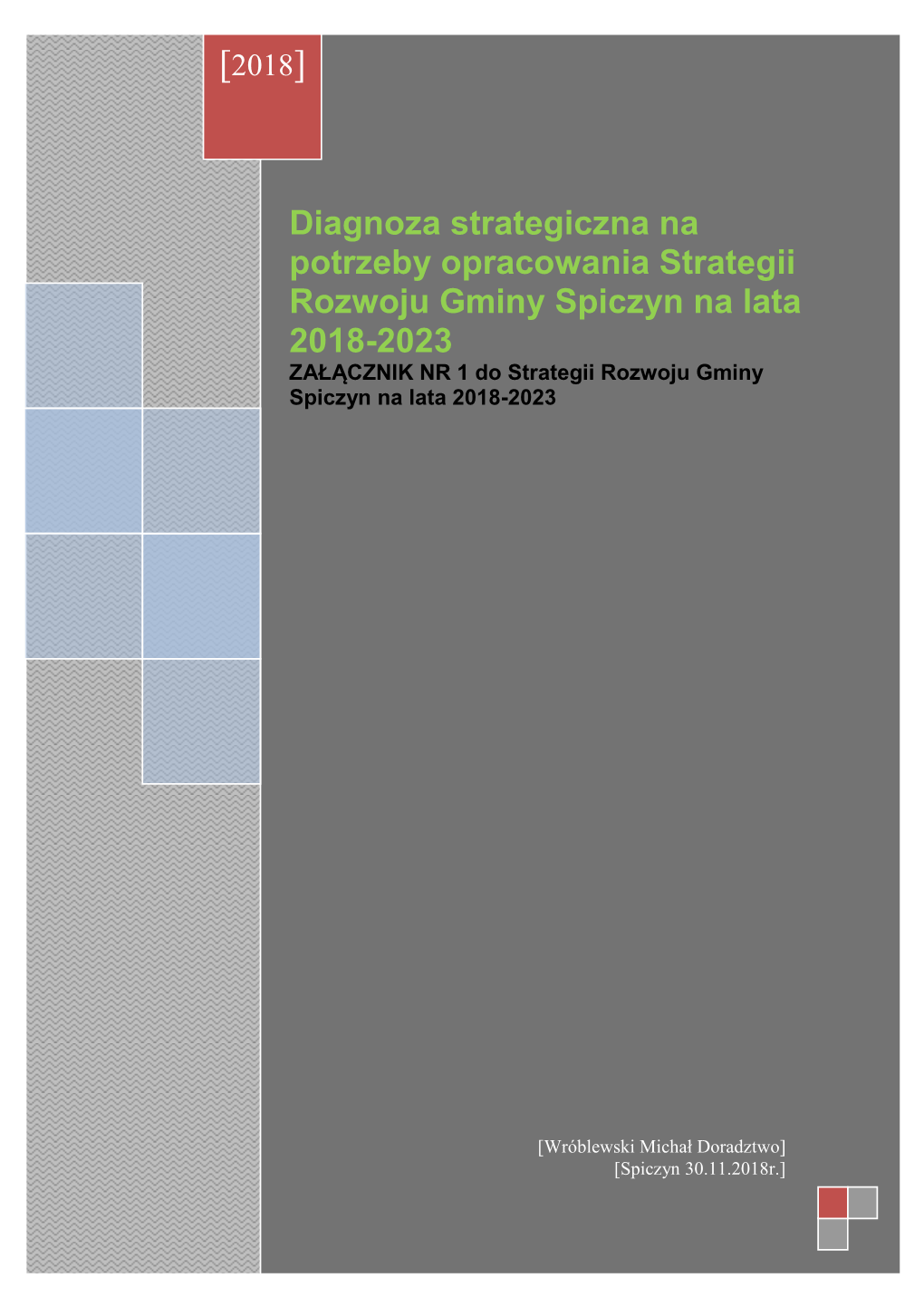 W Diagnoza Strategiczna Na Potrzeby Opracowania Strategii Rozwoju