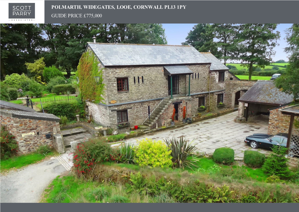 Polmarth, Widegates, Looe, Cornwall Pl13 1Py Guide Price £775,000