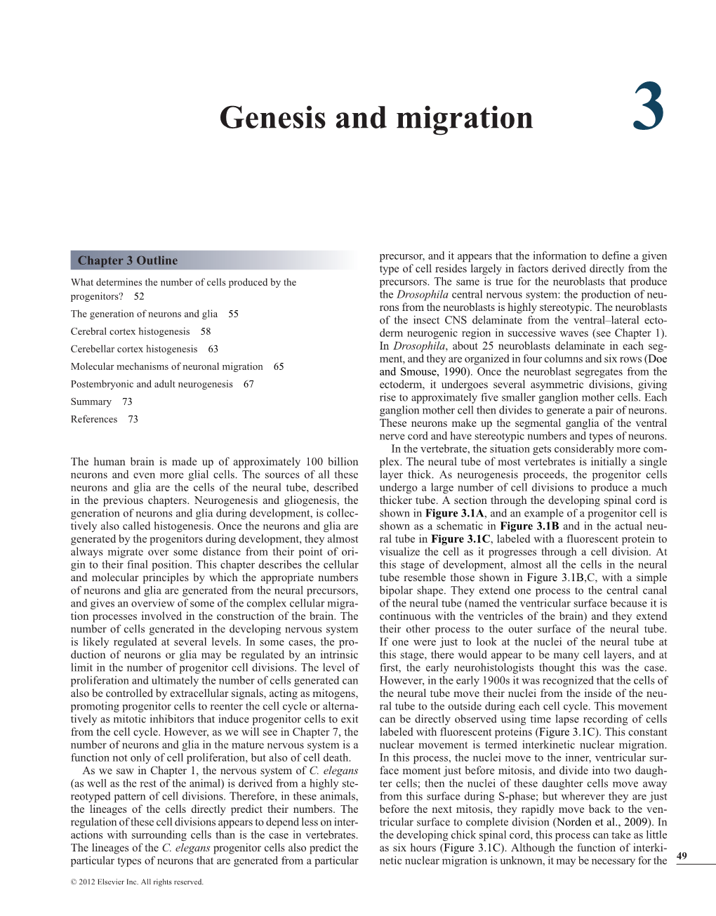 Genesis and Migration 3