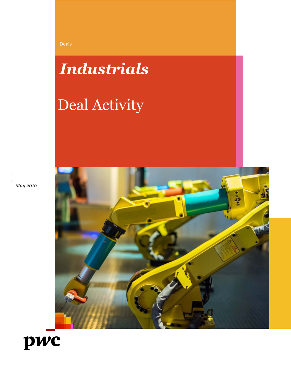 01/05/16 Pwc Industrials – Deal Activity