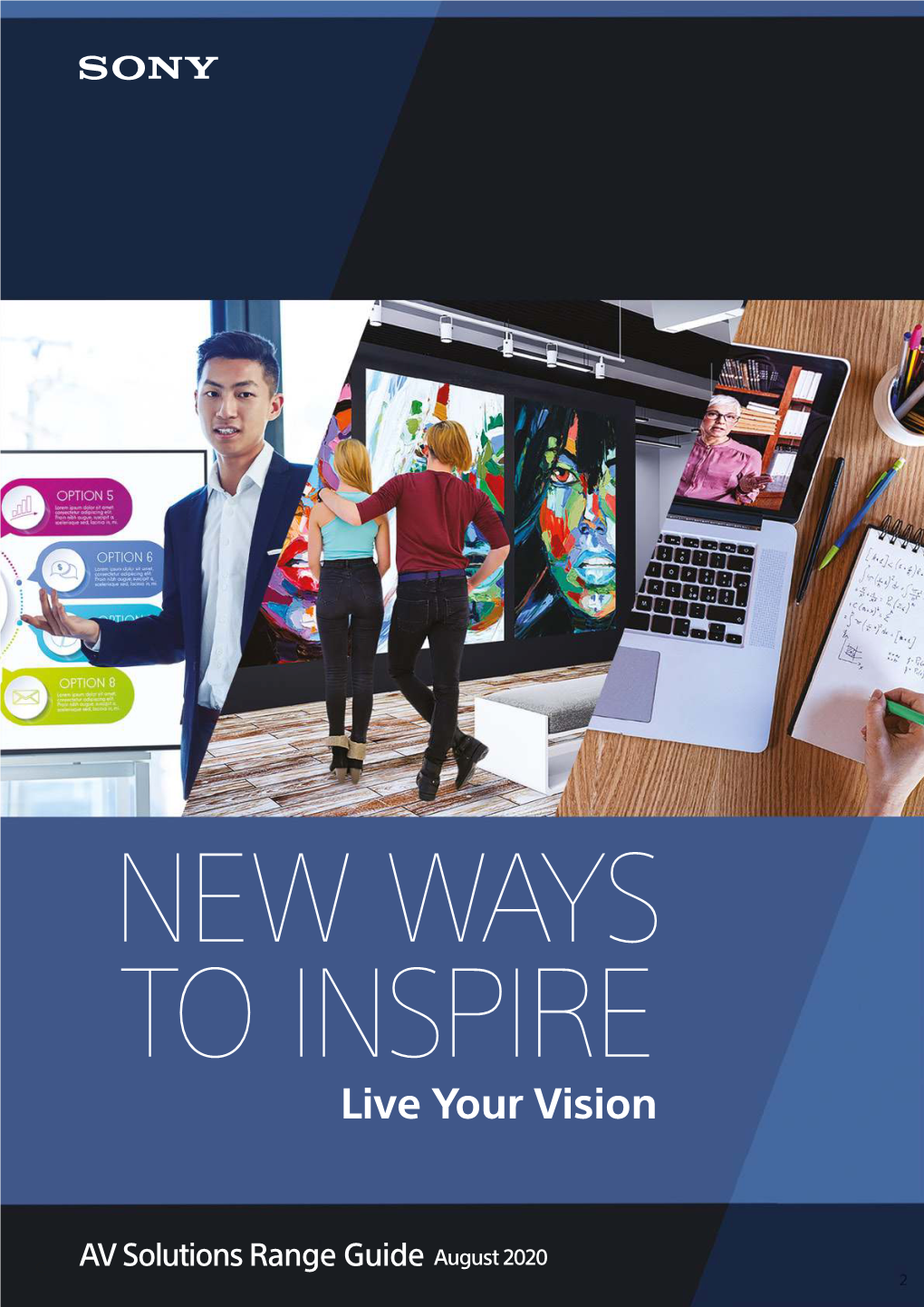 AV Solutions Range Guide August 2020 the Sony Solution