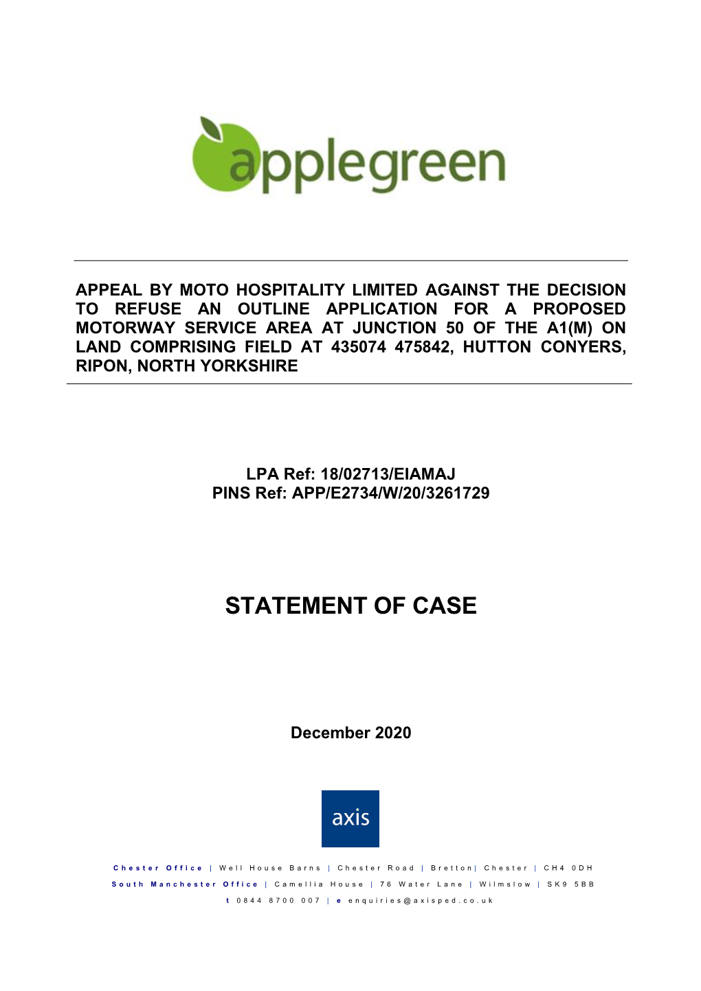 Statement of Case