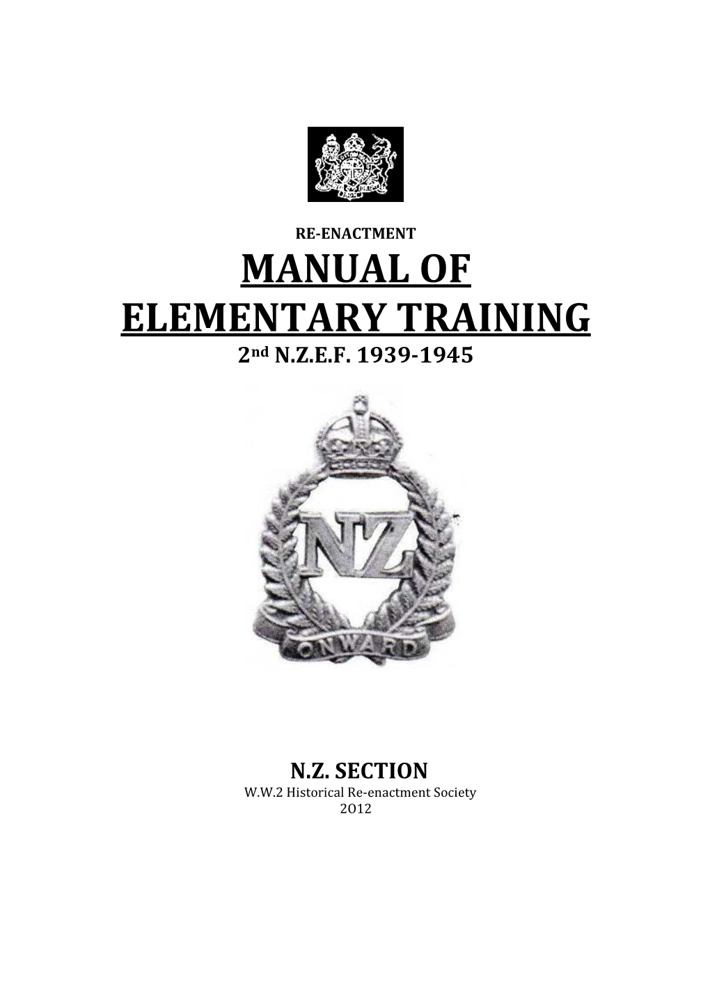 Kiwi Unit Manual 2012