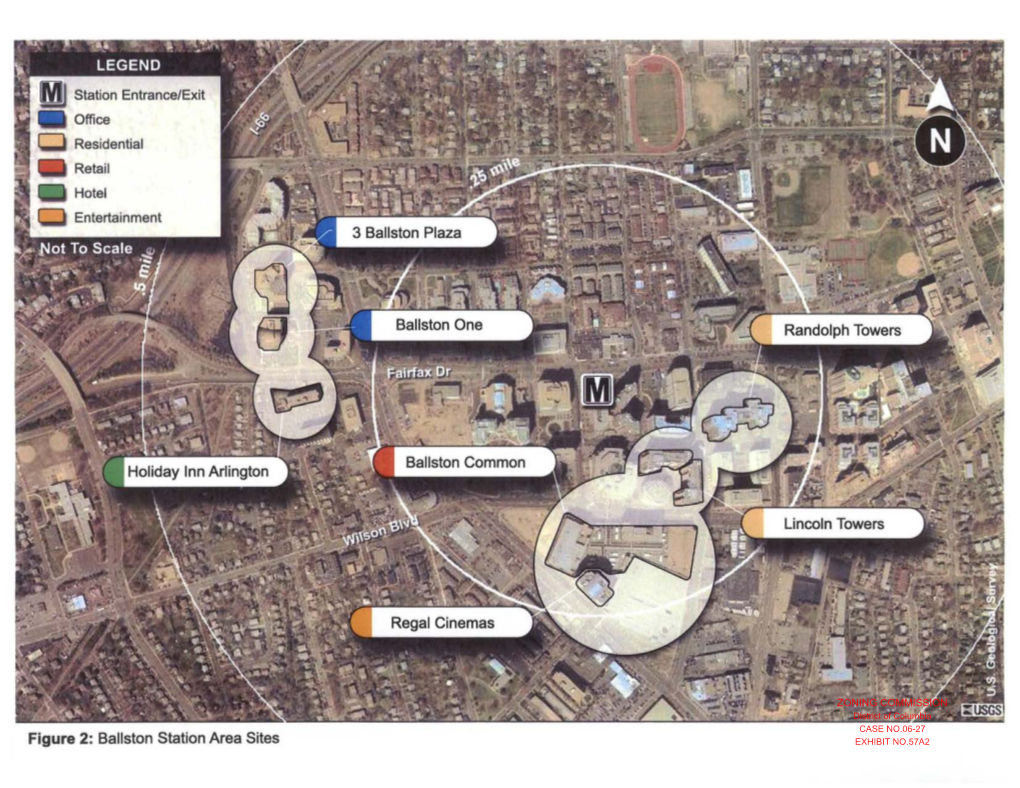 Figure 2: Ballston Station Area Sites EXHIBIT NO.57A2 ZONING COMMISSION District of Columbia