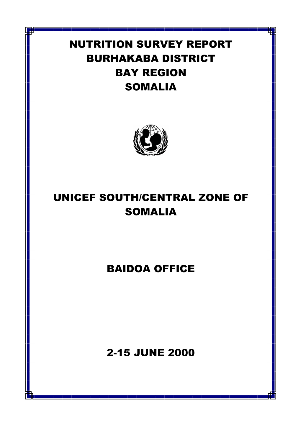 Unicef Somalia