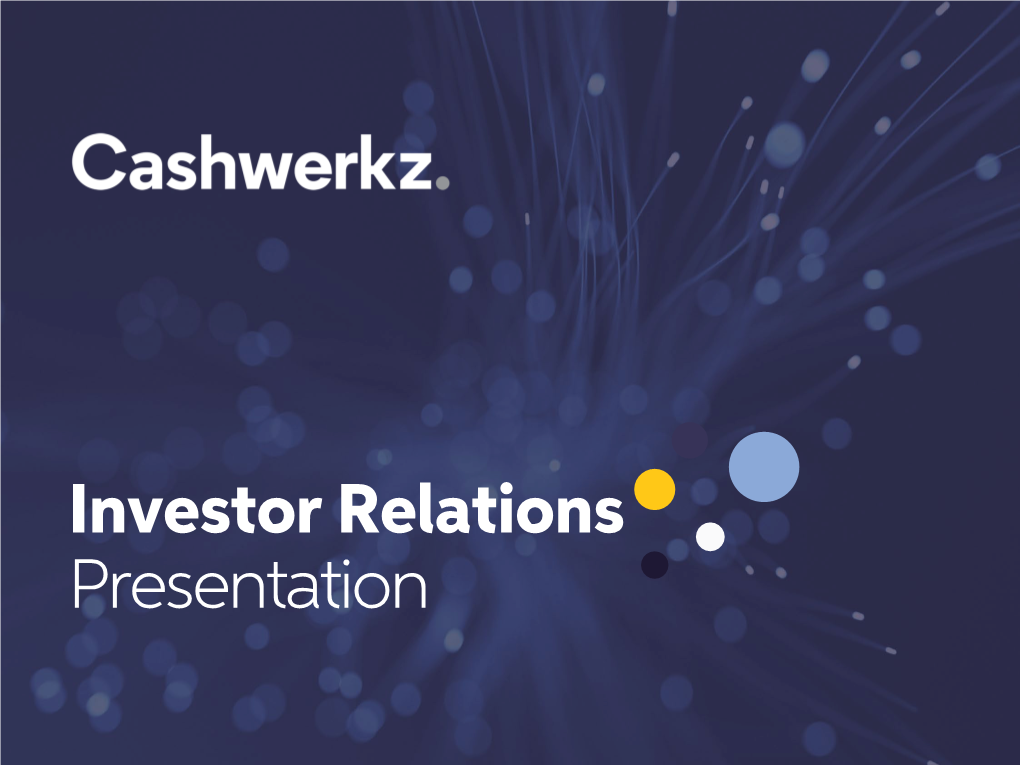 Investor Relations Presentation