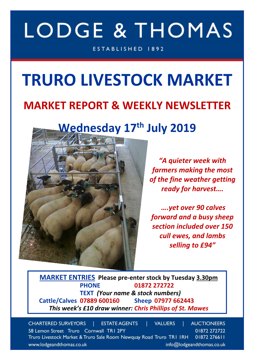 Truro Livestock Market