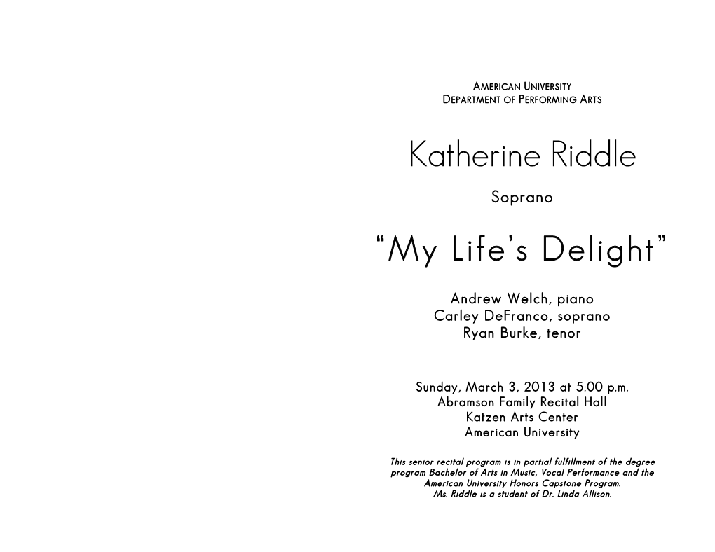 Katherine Riddle