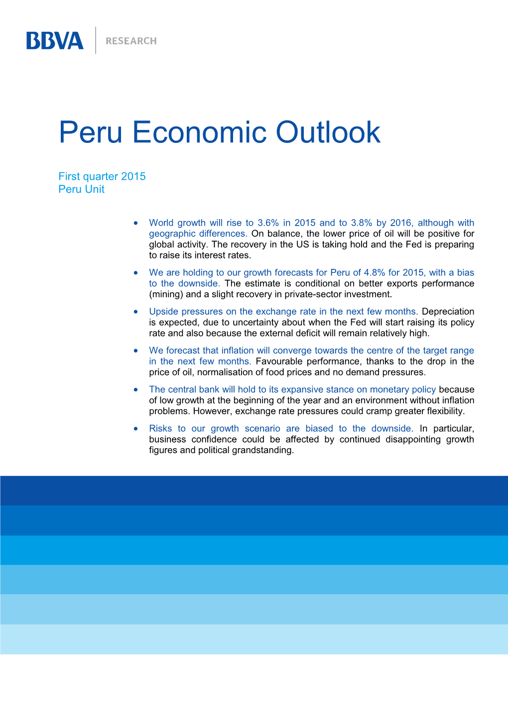 Peru Economic Outlook