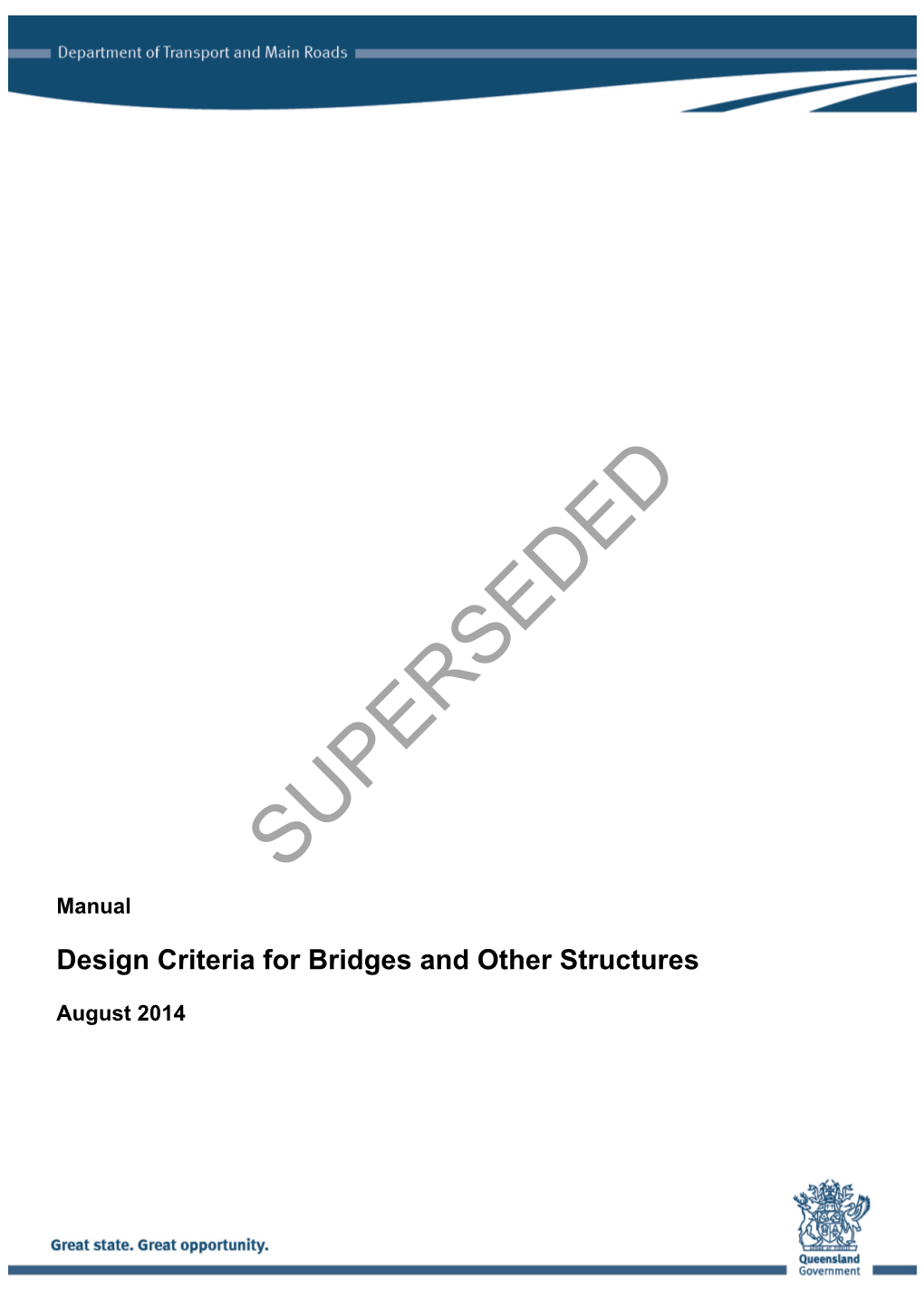 Design Criteria for Bridges and Other Structures
