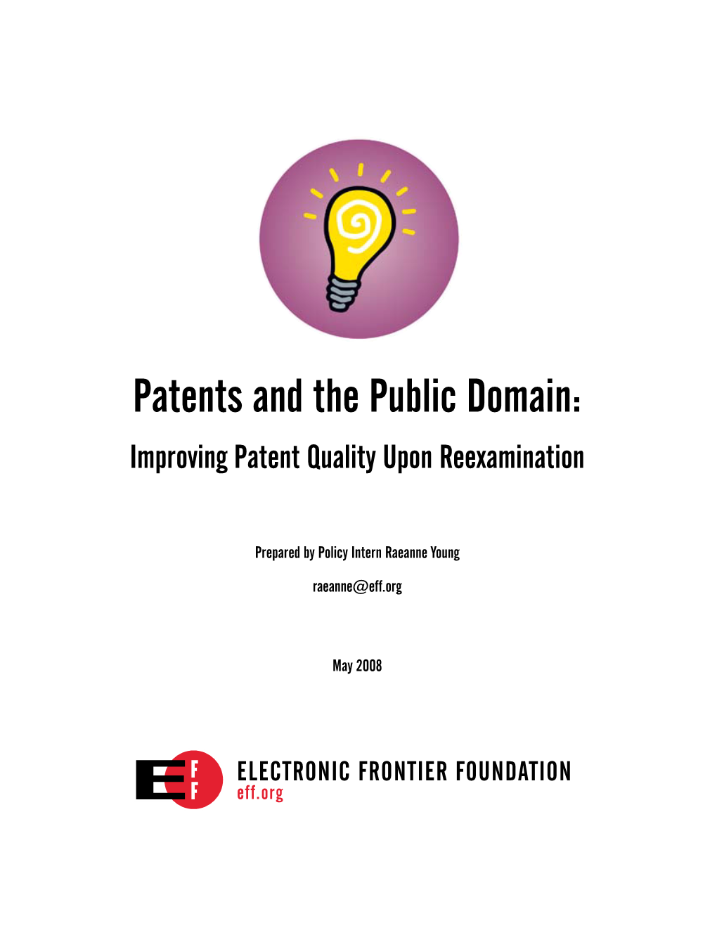 Patents and the Public Domain: Improving Patent Quality Upon Reexamination