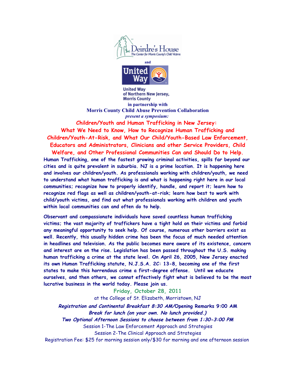 Morris County Child Abuse Prevention Collaboration