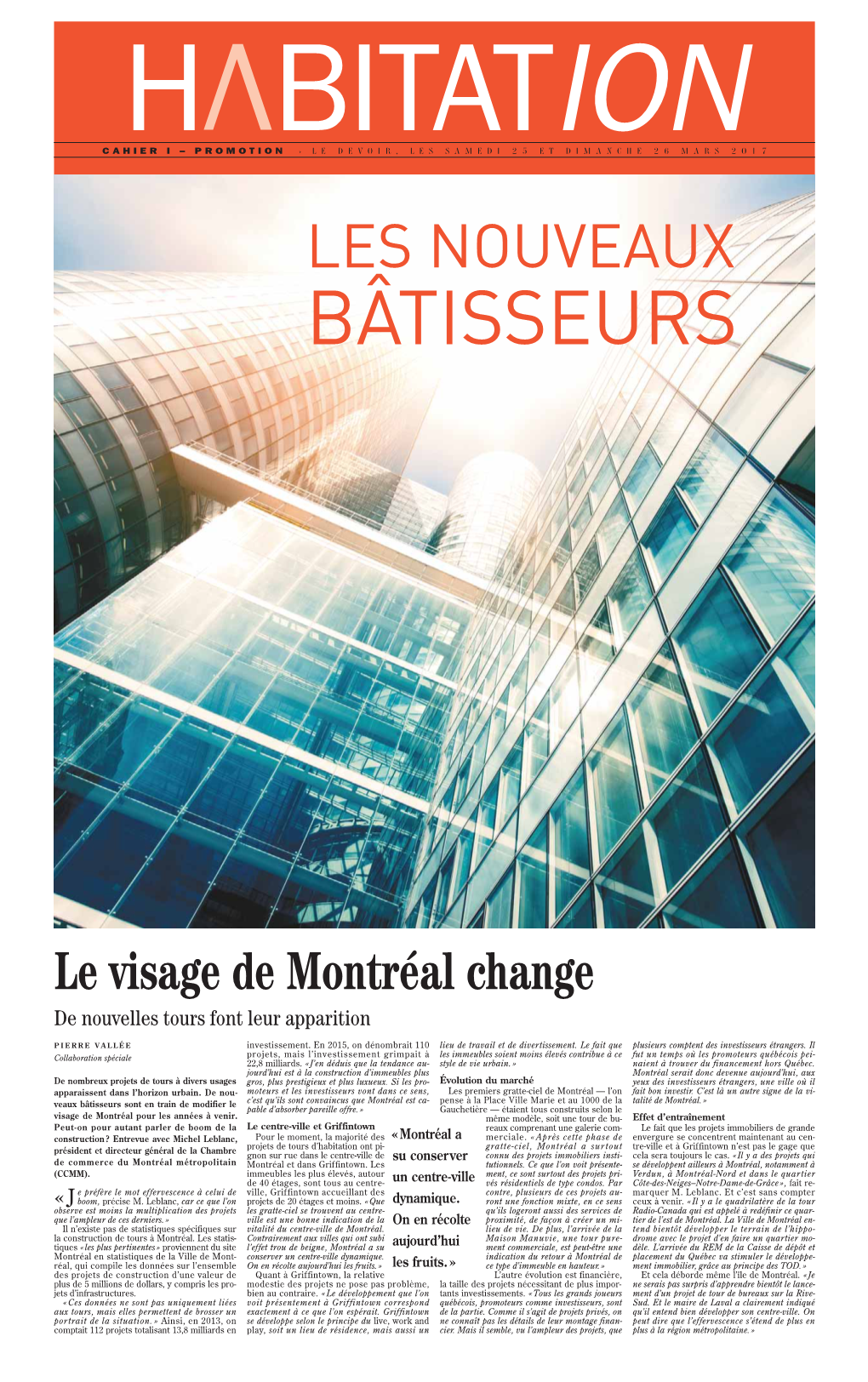 Le Visage De Montréal Change De Nouvelles Tours Font Leur Apparition