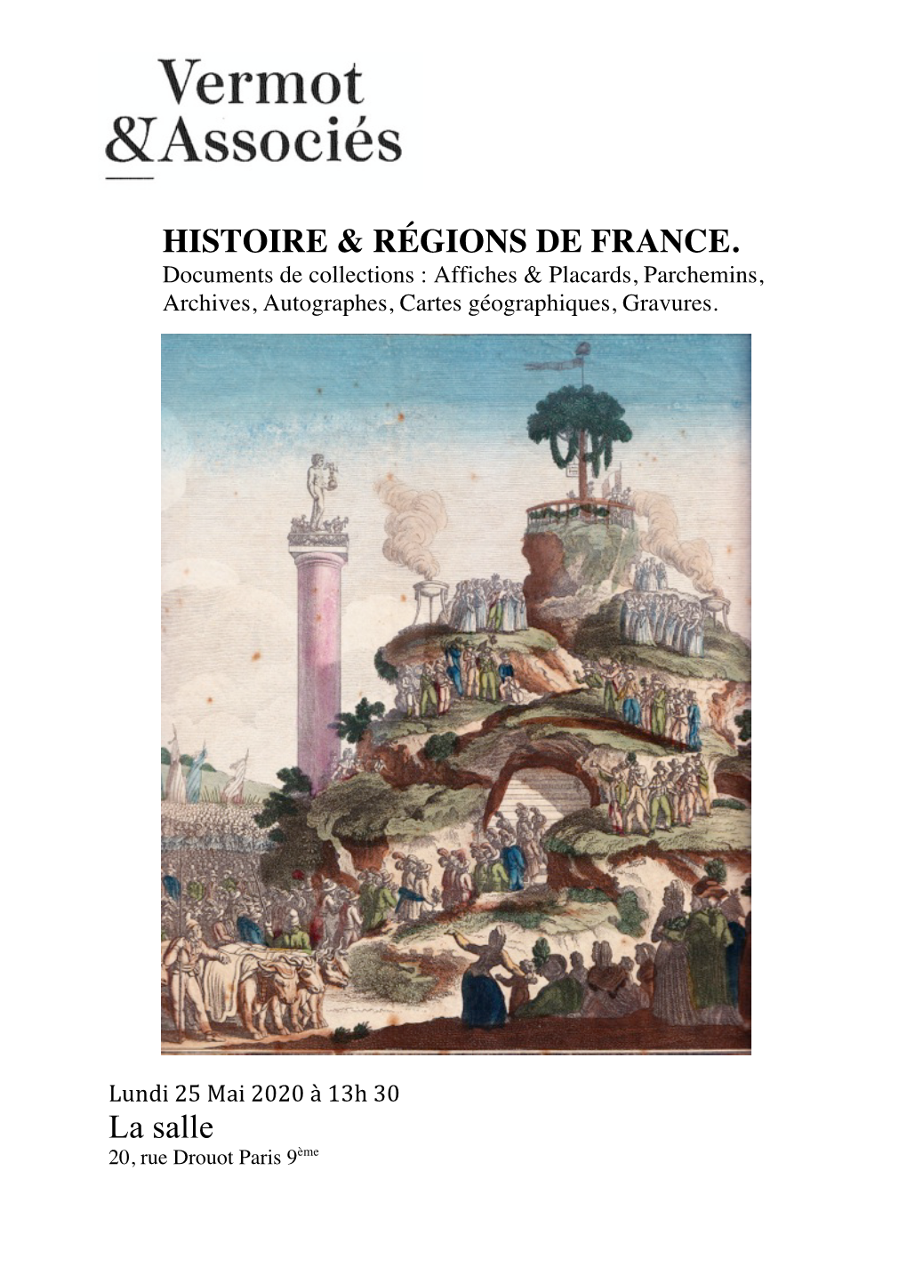 HISTOIRE & RÉGIONS DE FRANCE. La Salle