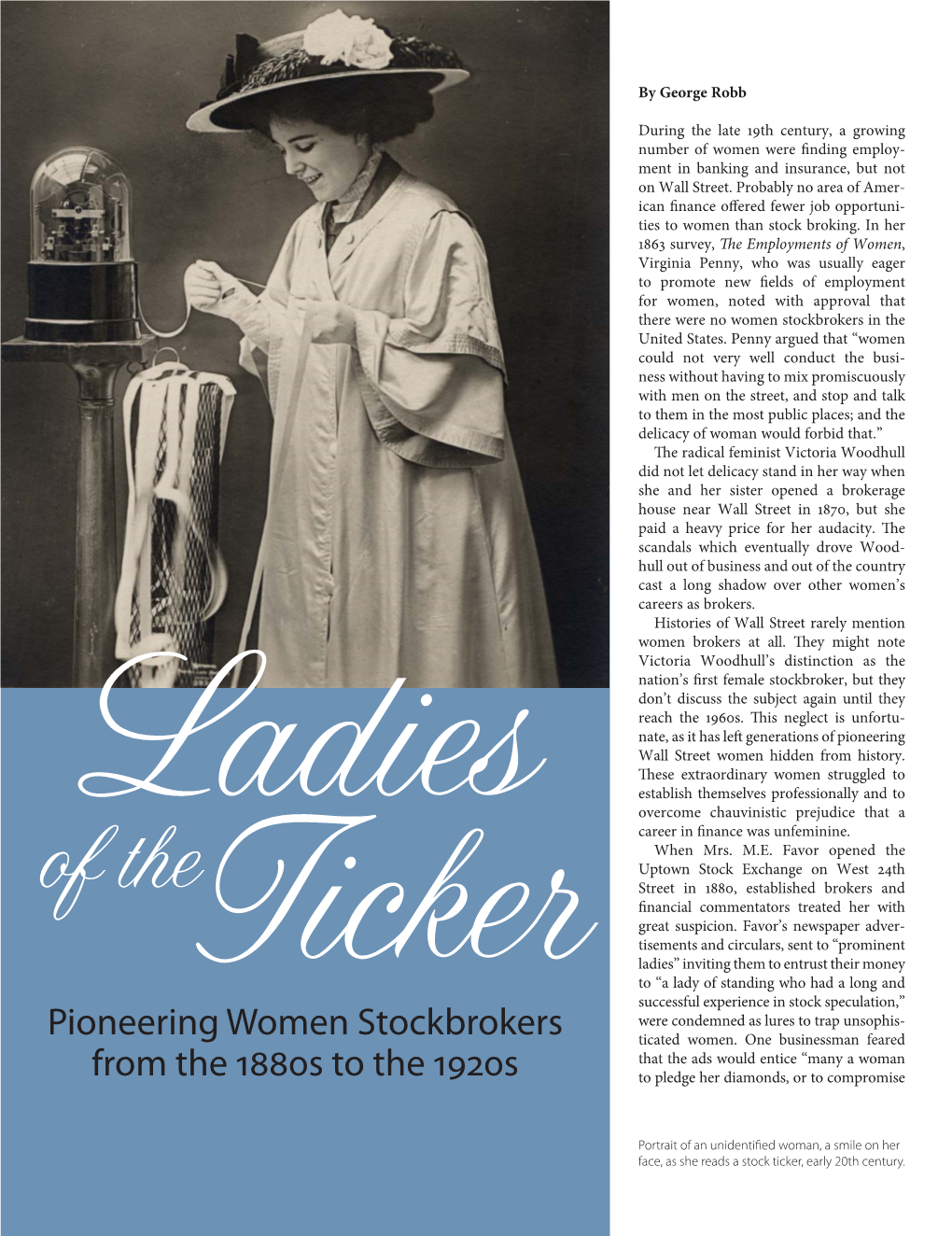 Ladies of the Ticker