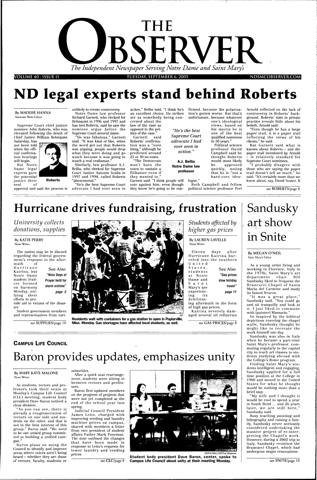 THE ND Legal Experts Stand Behind Roberts