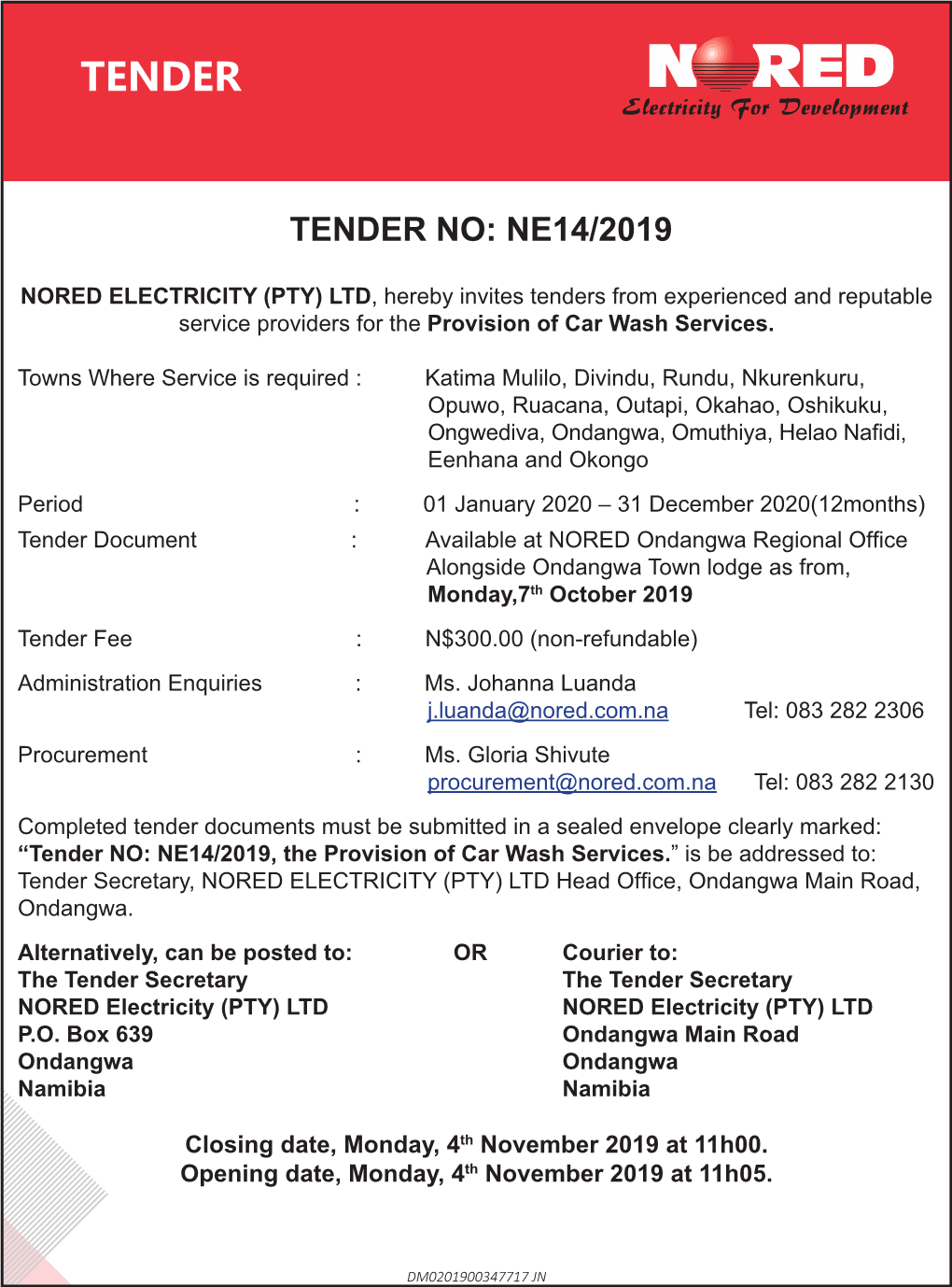 Tender Tender