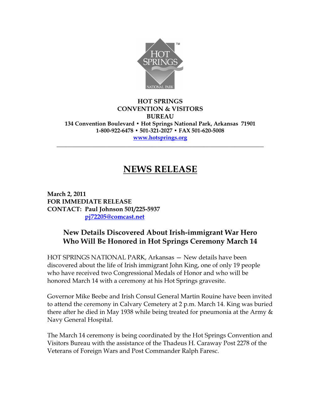 News Release