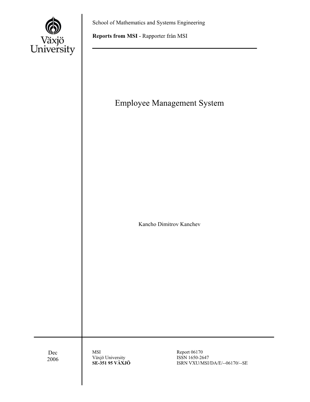 Employee Management System