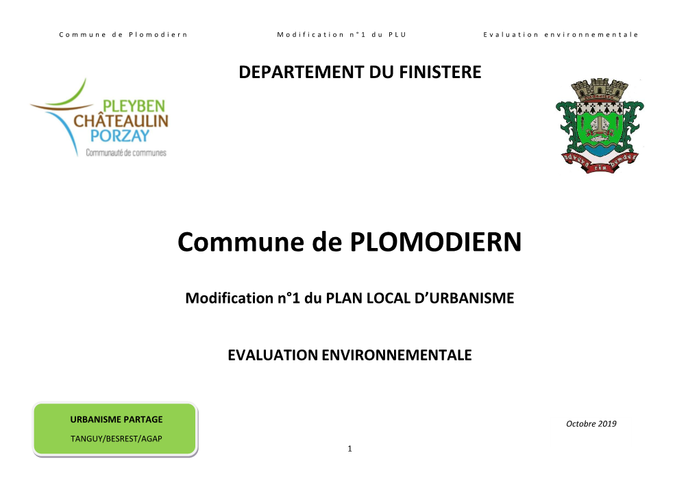 Evaluation Environnementale