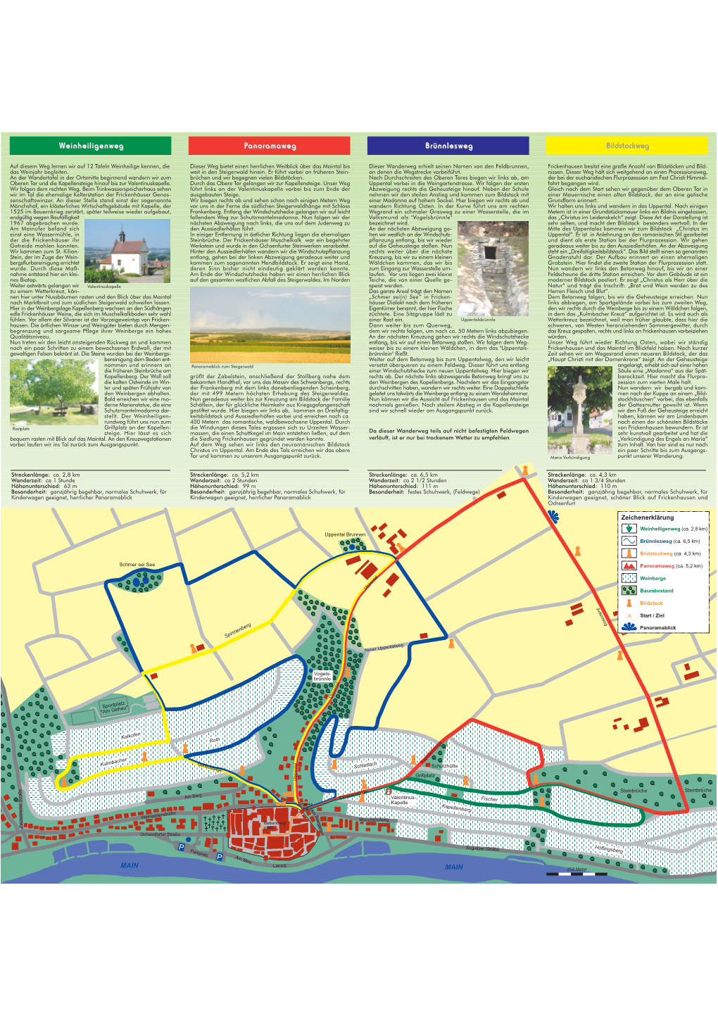 Weinheiligenweg Brünnlesweg Panoramaweg Bildstockweg