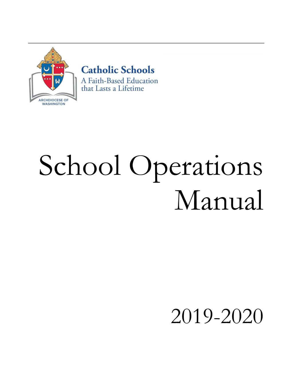 School Operations Manual