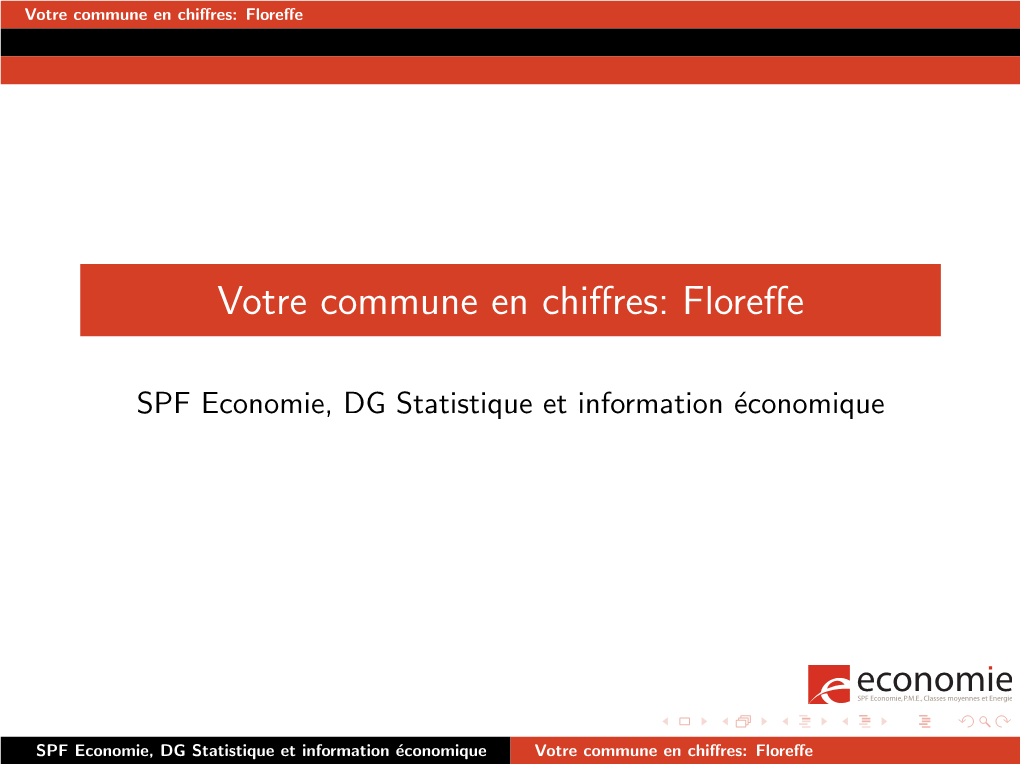 Votre Commune En Chiffres: Floreffe