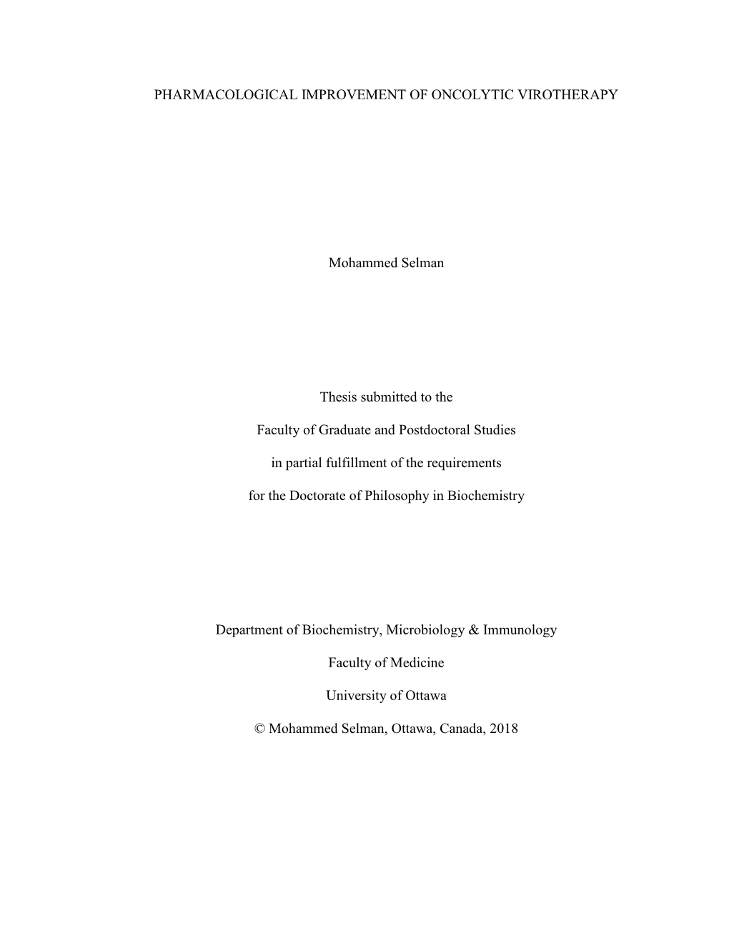 Pharmacological Improvement of Oncolytic Virotherapy