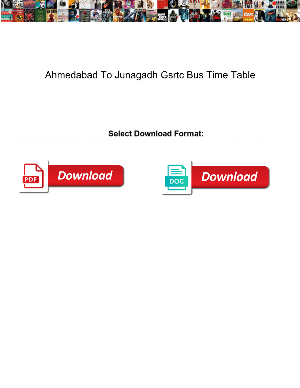 Ahmedabad to Junagadh Gsrtc Bus Time Table