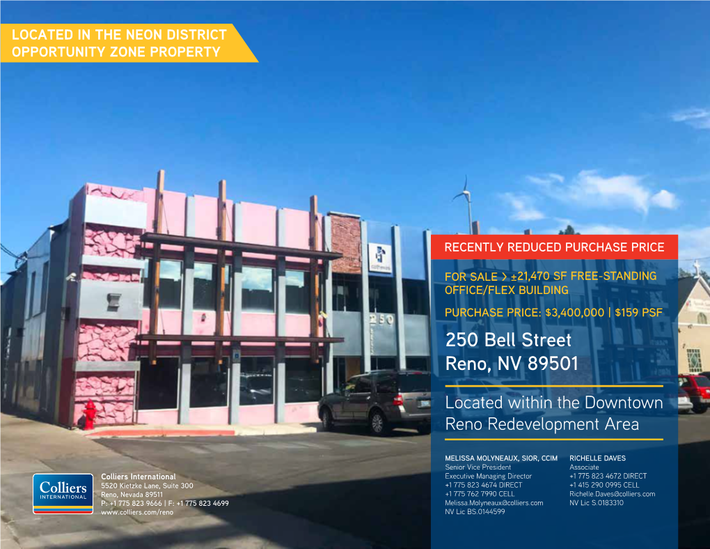 250 Bell Street Reno, NV 89501