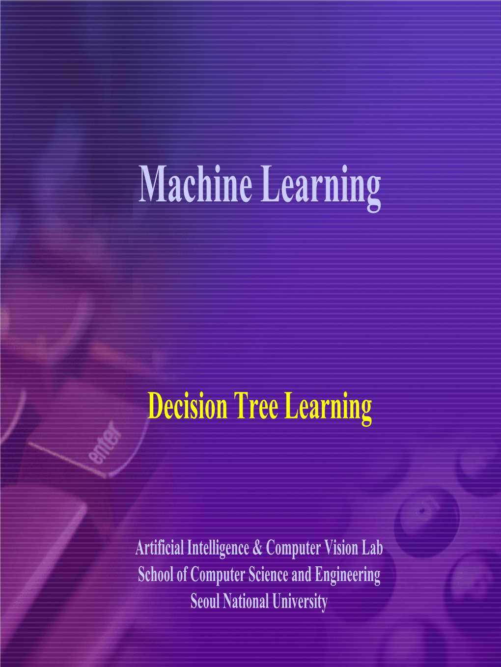 Inductive Bias in Decision Tree Learning • Issues in Decision Tree Learning • Summary